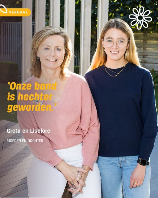 Greta Callens en dochter