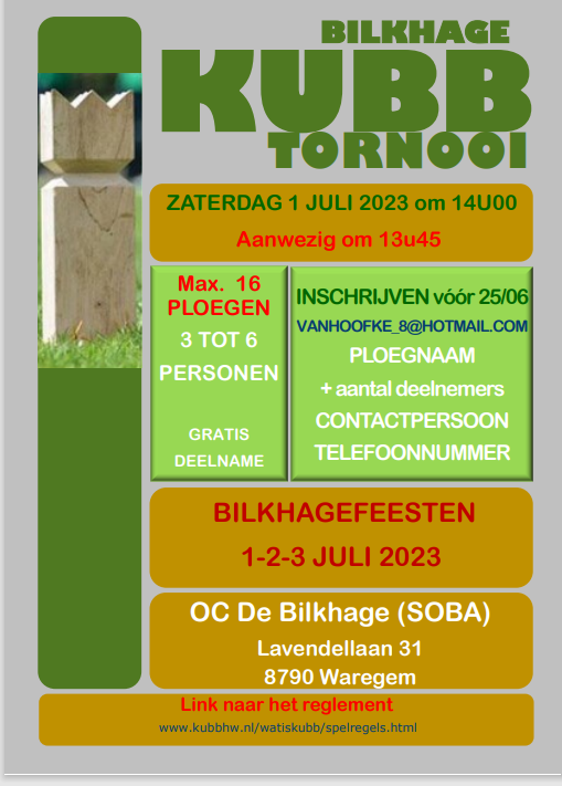 Schermafbeelding kubb tornooi