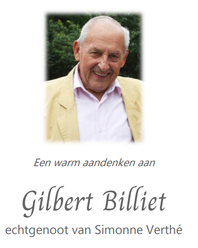 aandenken Gilbert website