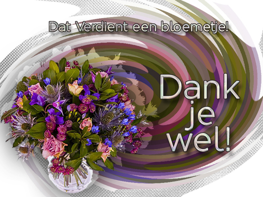 bedankt 0173