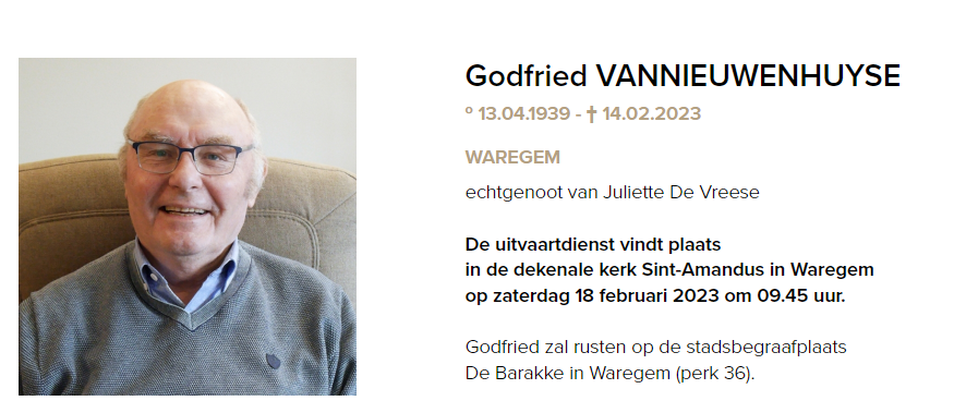 rouwbericht Godfried 2