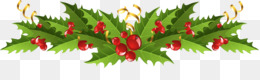 transparent christmas mistletoe decor png picture 5a3b5a4fdd1344.2181370815138391839055